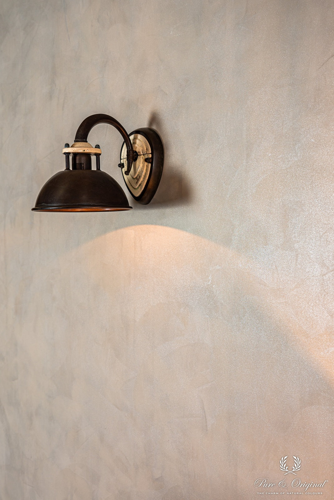 Metallic verf Beige