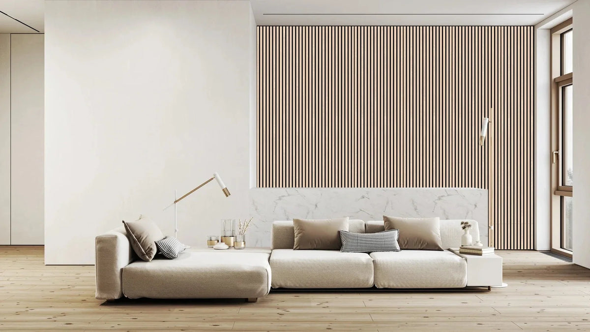 Wandpanelen beige