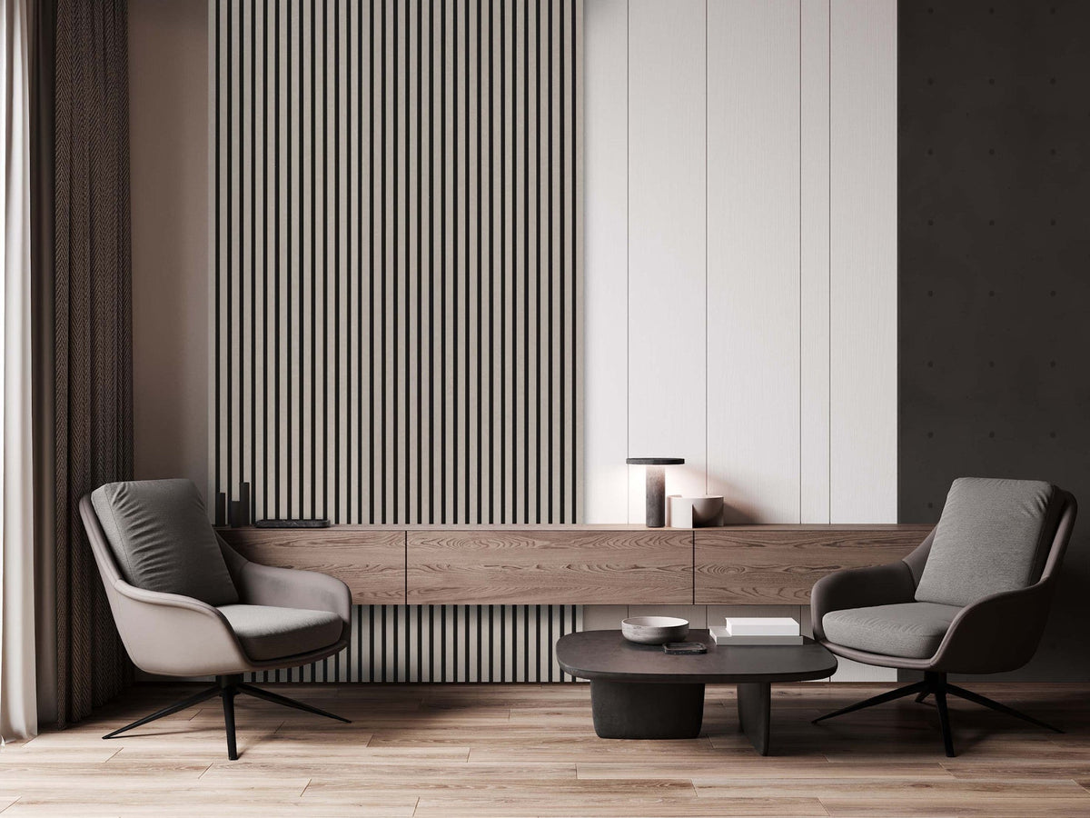 Wandpanelen taupe