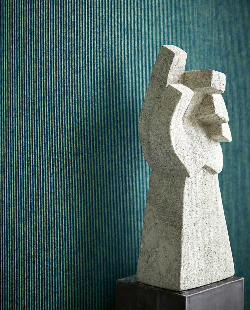 Eijffinger Behang Turquoise