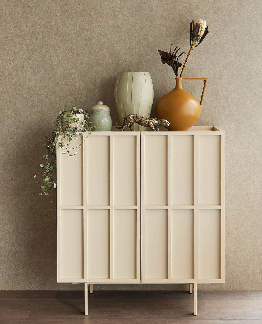 Eijffinger Behang Taupe