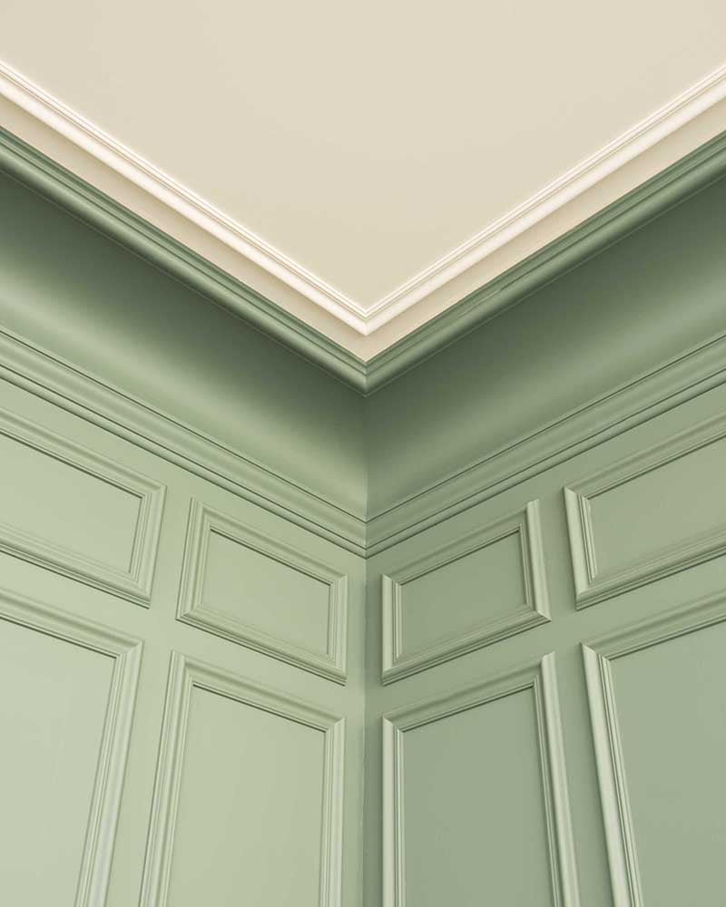 Sierlijsten plafond