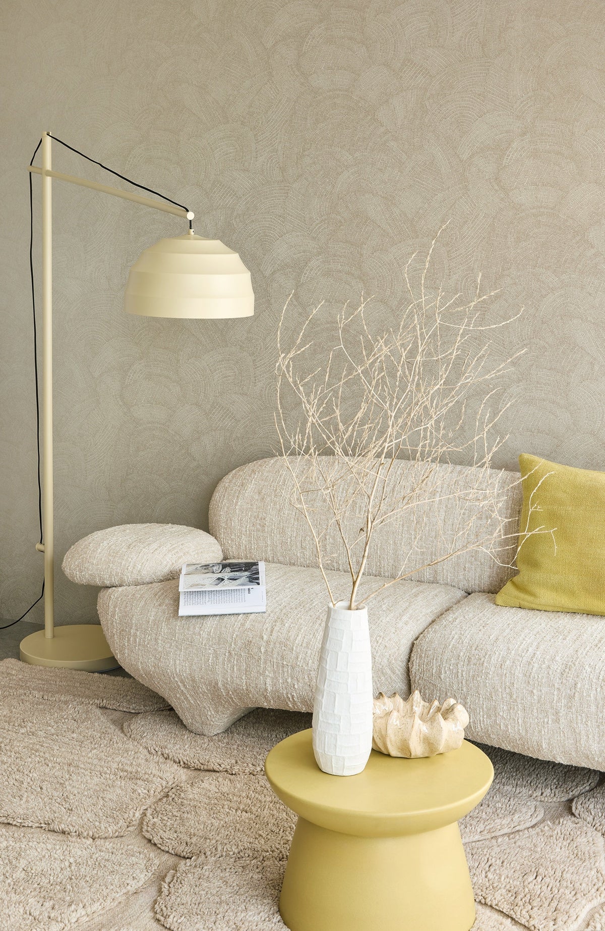 Eijffinger behang Tonal Textures 363482 in interieur