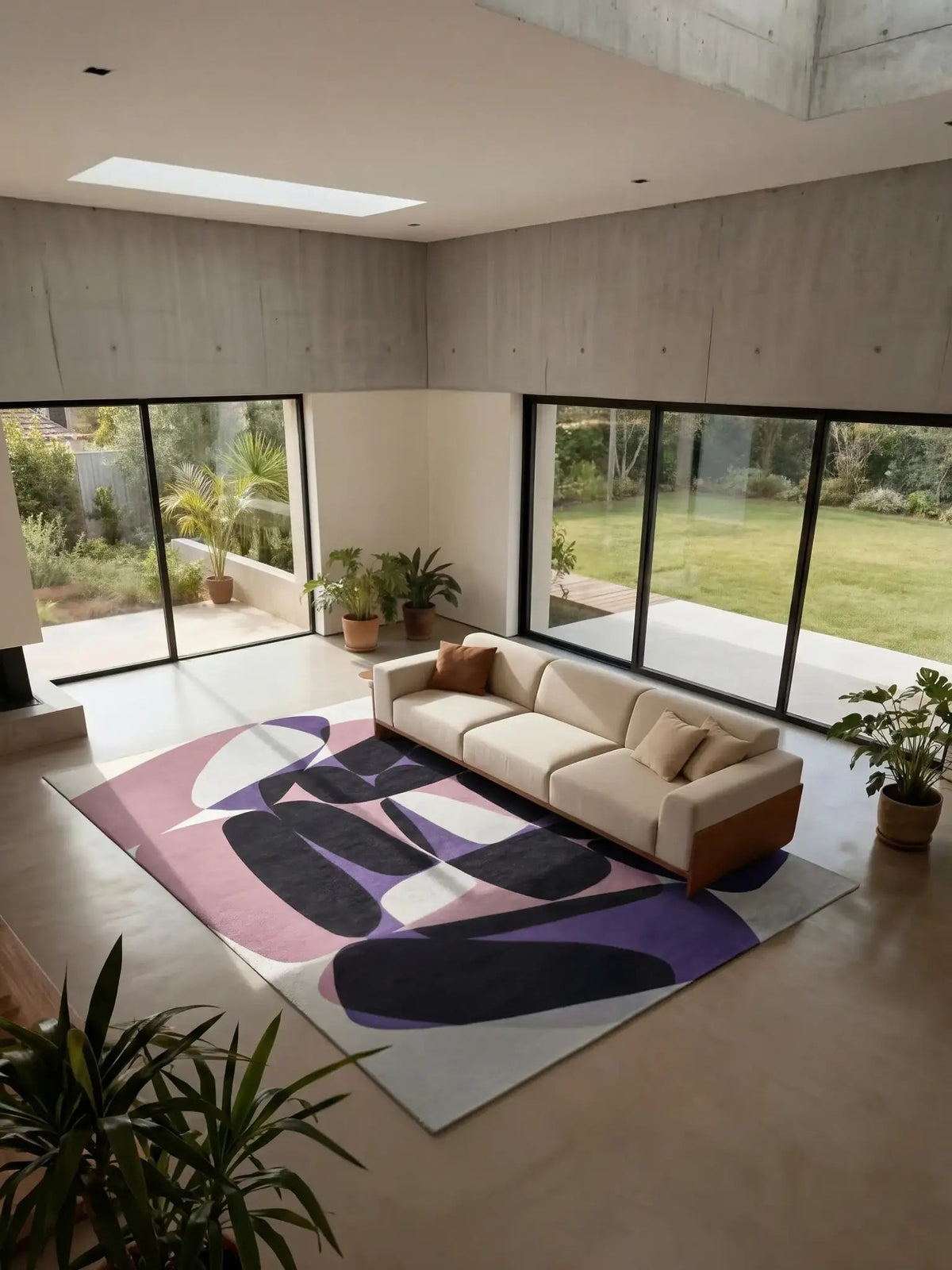 Louis de Poortere Gallery Stones 2086 Eclipse vloerkleed in interieur
