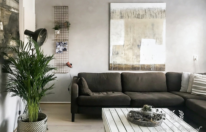 Pure & Original Wet Sand Marrakech Walls kalkstuc in interieur