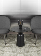 Normann Copenhagen Bijzettafel Turn Table - Zwart Verstelbaar