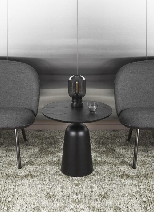 Normann Copenhagen Bijzettafel Turn Table - Zwart Verstelbaar