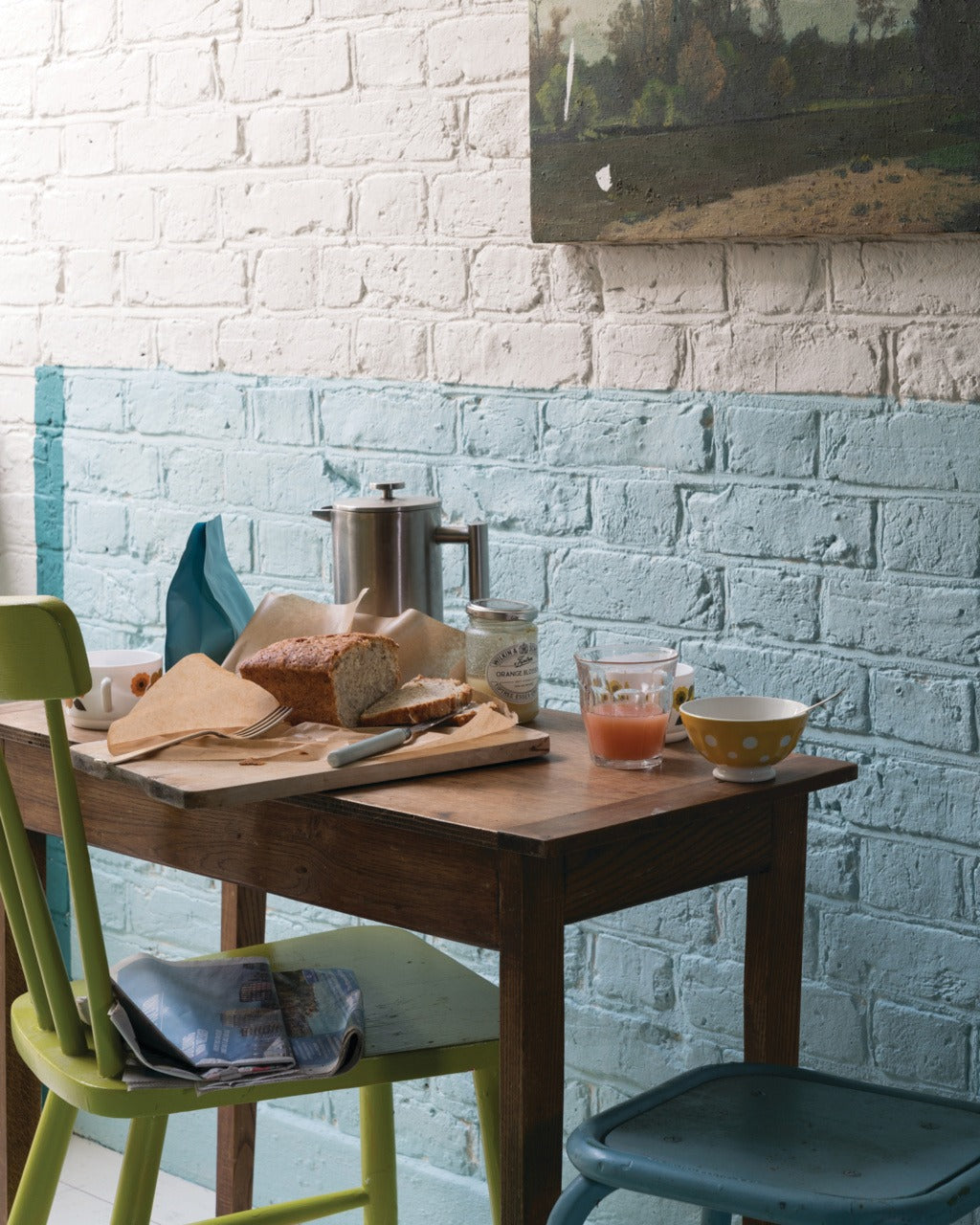 Farrow & Ball Ammonite (274) in een interieur