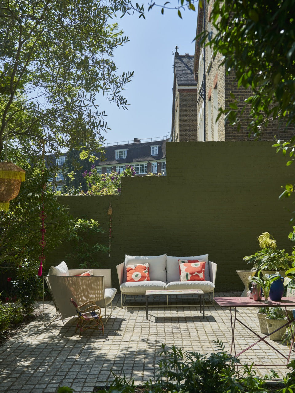 Farrow & Ball Bancha (298) in een interieur