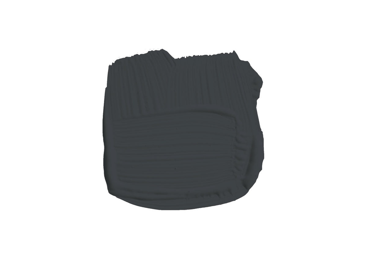 Farrow & Ball Black Blue (95) penseelstreek
