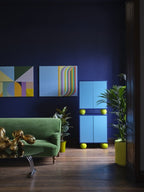 Farrow & Ball Blue Maize (CB11) in een interieur
