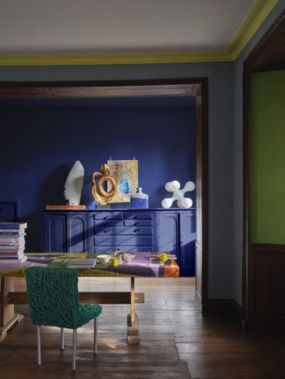 Farrow & Ball Raw Tomatillo (CB6) in een interieur