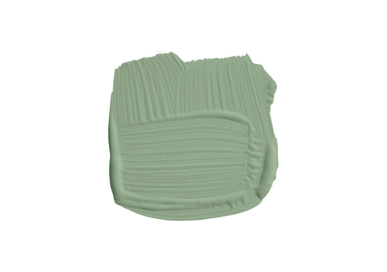 Farrow & Ball Breakfast Room Green (81) Tester penseelstreek