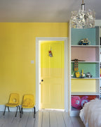 Farrow & Ball Cinder Rose (246) Tester in een interieur