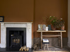 Farrow & Ball Broccoli Brown (198) in een interieur