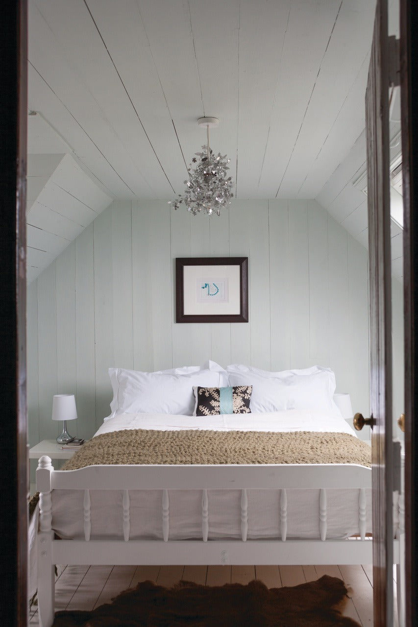 Farrow & Ball Cabbage White (269) in een interieur