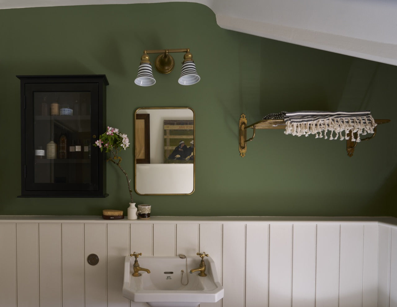 Farrow & Ball Calke Green® (34) in een interieur