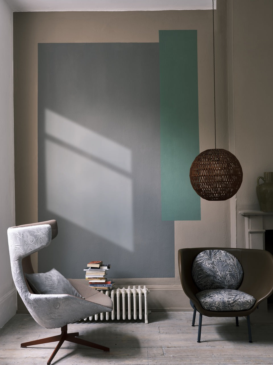 Farrow & Ball Smoked Trout® (60) in een interieur