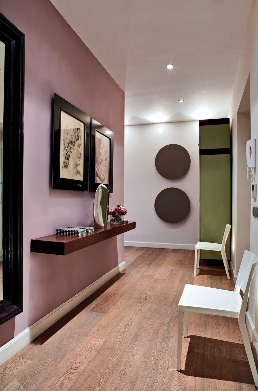 Farrow & Ball Cinder Rose (246) in een interieur