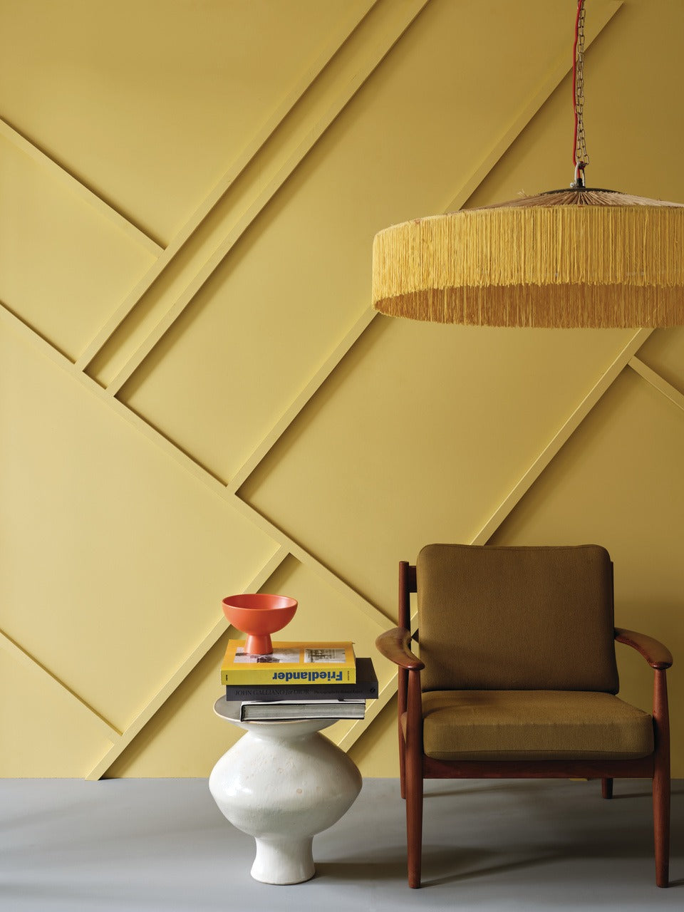 Farrow & Ball Citrona (CC3) in een interieur