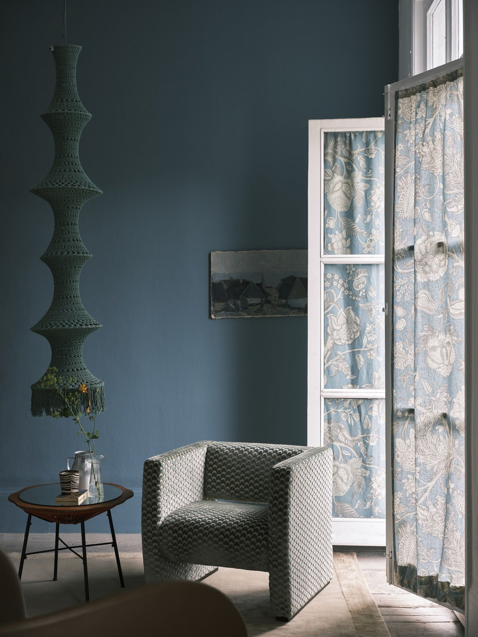 Farrow & Ball Clunch (2009) in een interieur