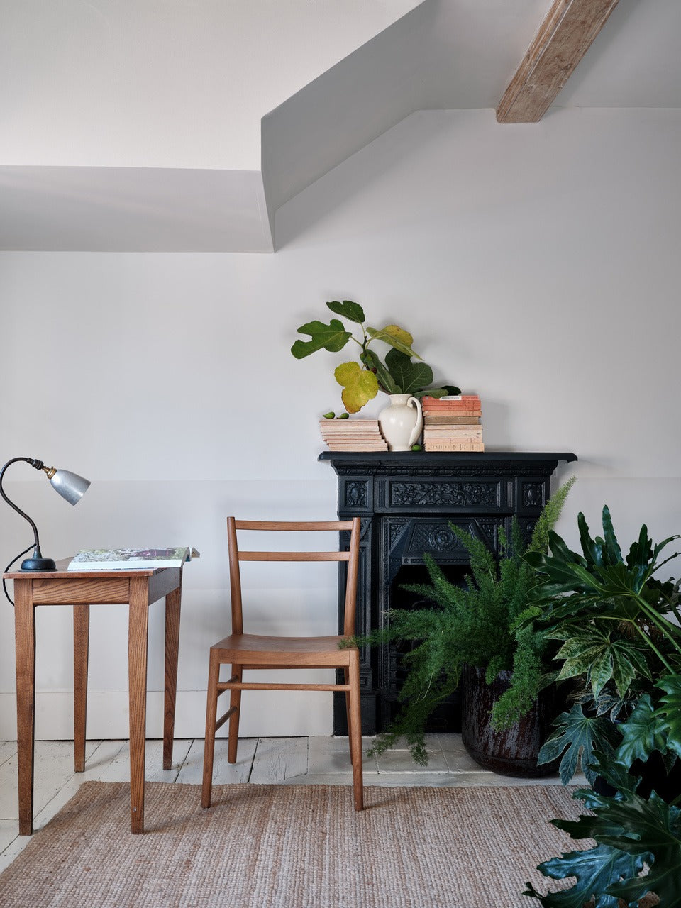 Farrow & Ball Cornforth White® (228) in een interieur