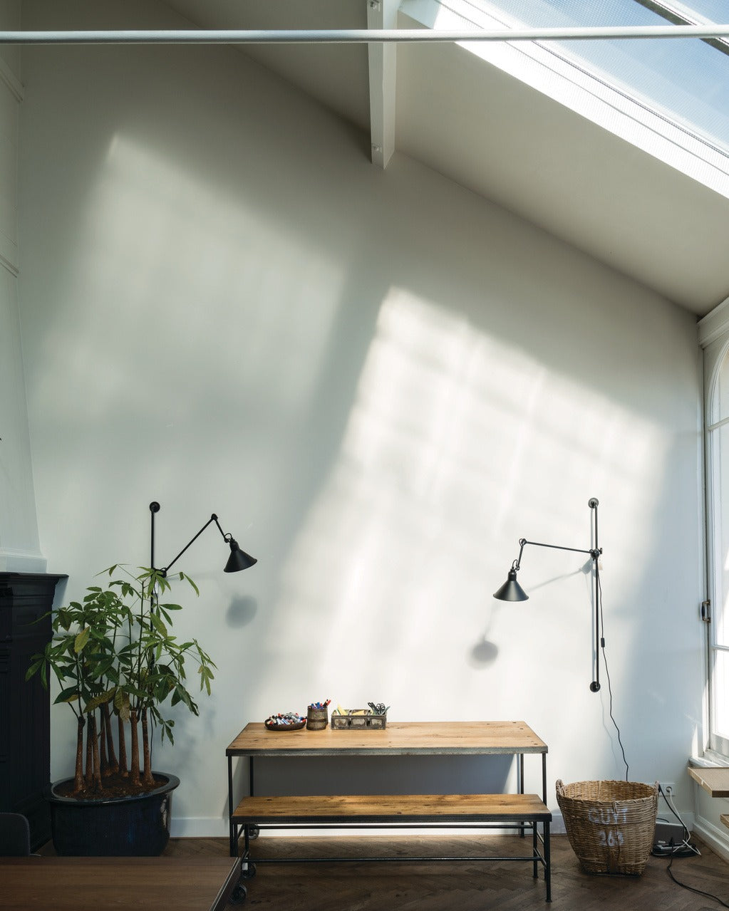 Farrow & Ball Cornforth White® (228) in een interieur
