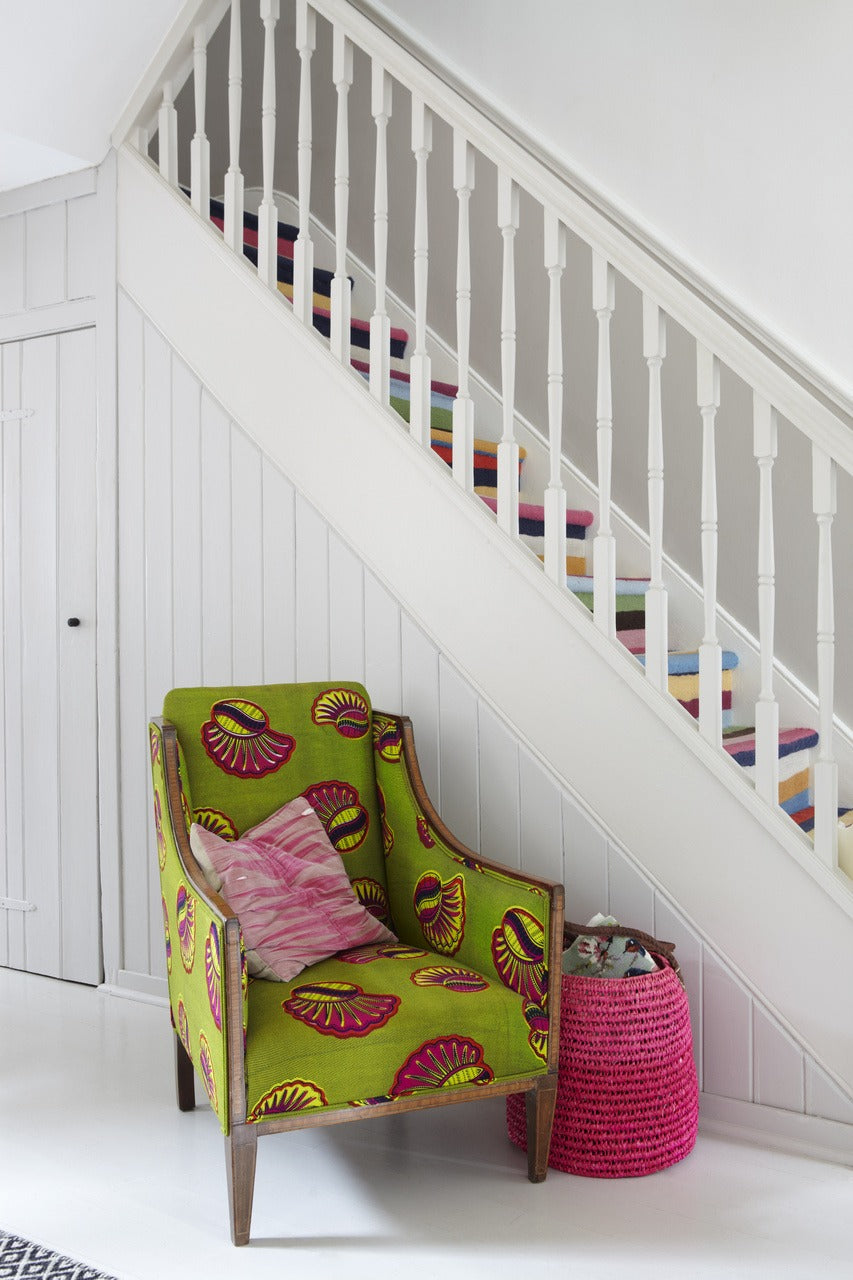 Farrow & Ball Cornforth White® (228) Tester in een interieur
