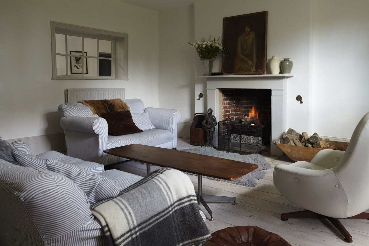 Farrow & Ball Cornforth White® (228) in een interieur