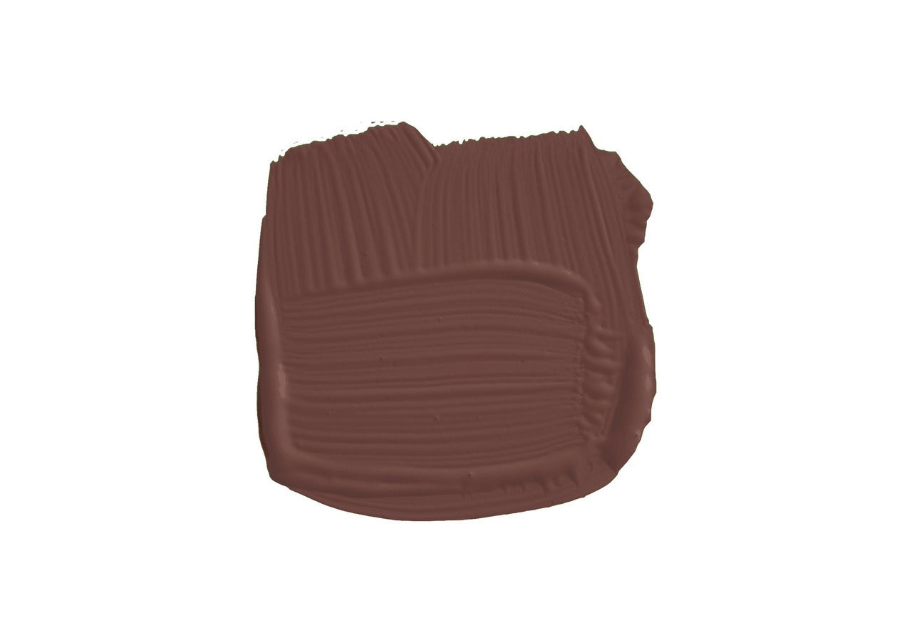 Farrow & Ball Deep Reddish Brown (W101) penseelstreek