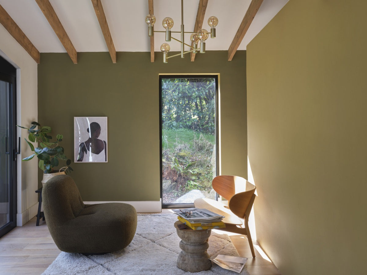 Farrow & Ball Dibber (312) in een interieur