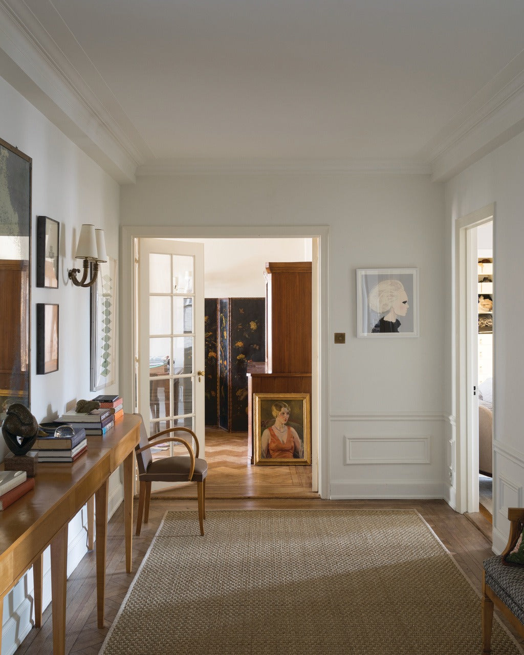 Farrow & Ball Dimpse (277) Tester in een interieur
