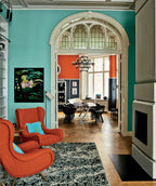 Farrow & Ball Dix Blue® (82) in een interieur