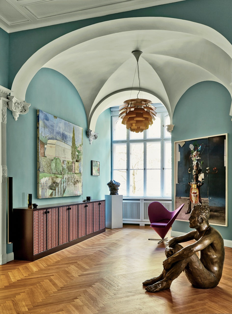 Farrow & Ball Dix Blue® (82) in een interieur