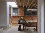 Farrow & Ball Marmelo (316) Tester in een interieur
