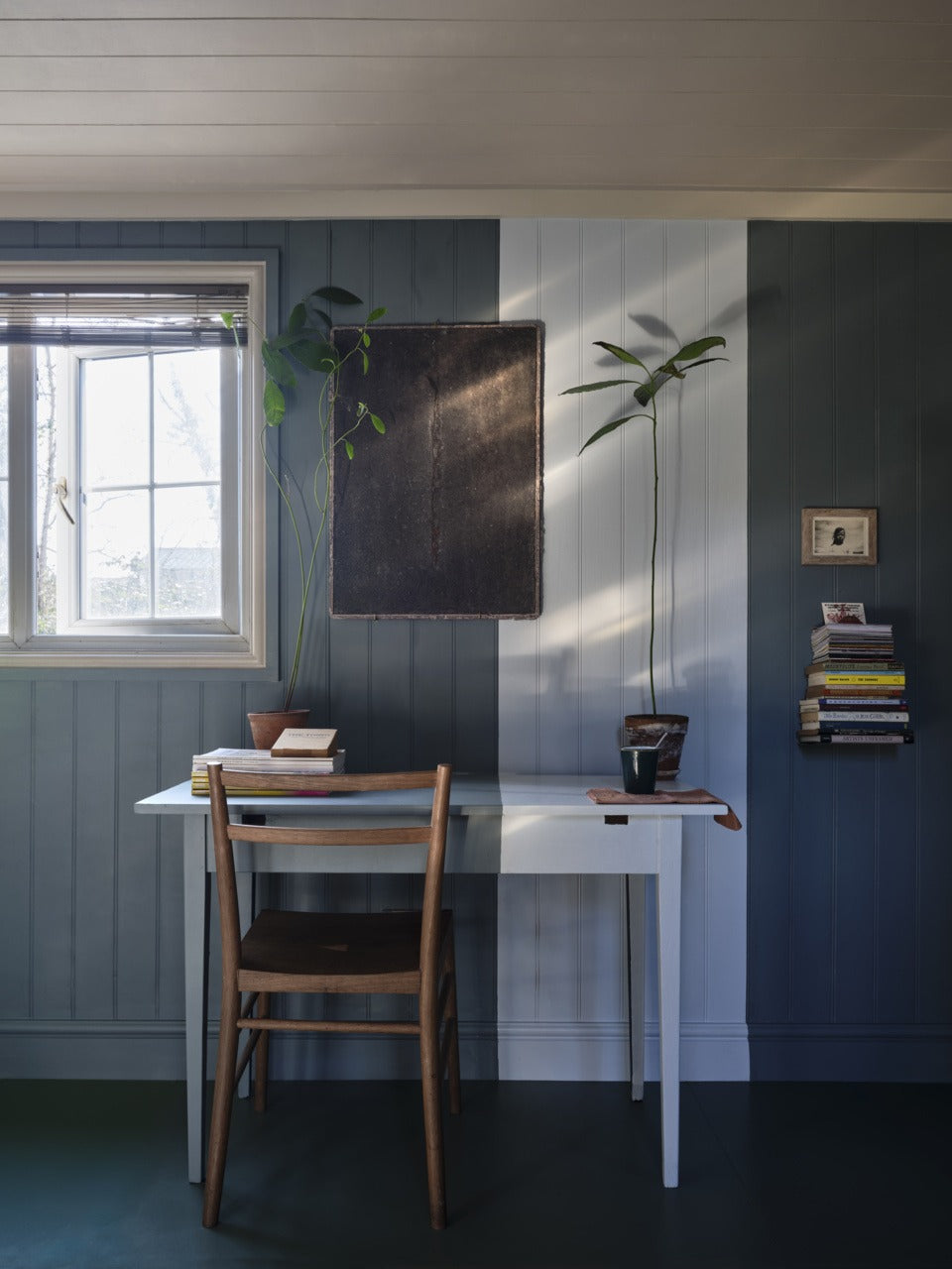 Farrow & Ball Selvedge (306) in een interieur