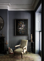 Farrow & Ball Down Pipe (26) Tester in een interieur