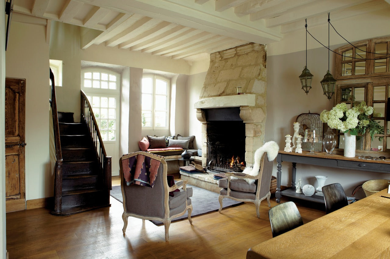 Farrow & Ball Elephant's Breath® (229) Tester in een interieur
