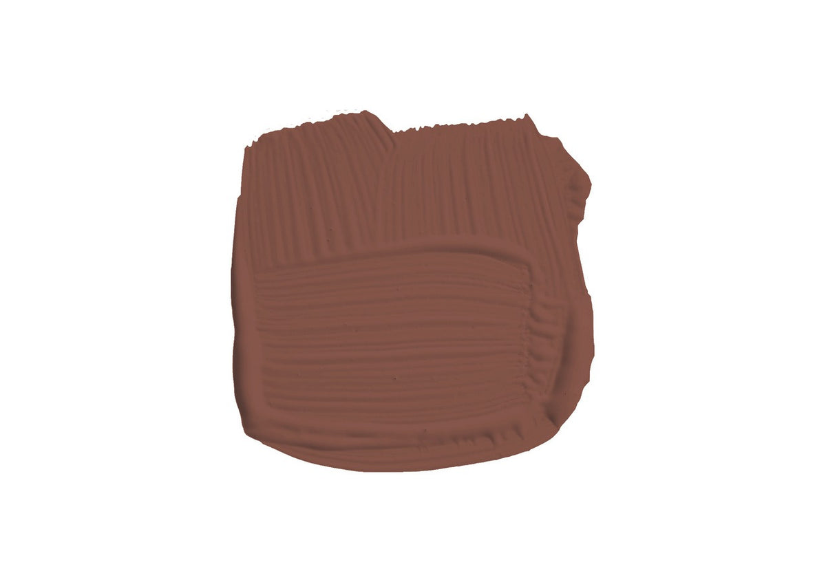 Farrow & Ball Etruscan Red (56) Tester penseelstreek