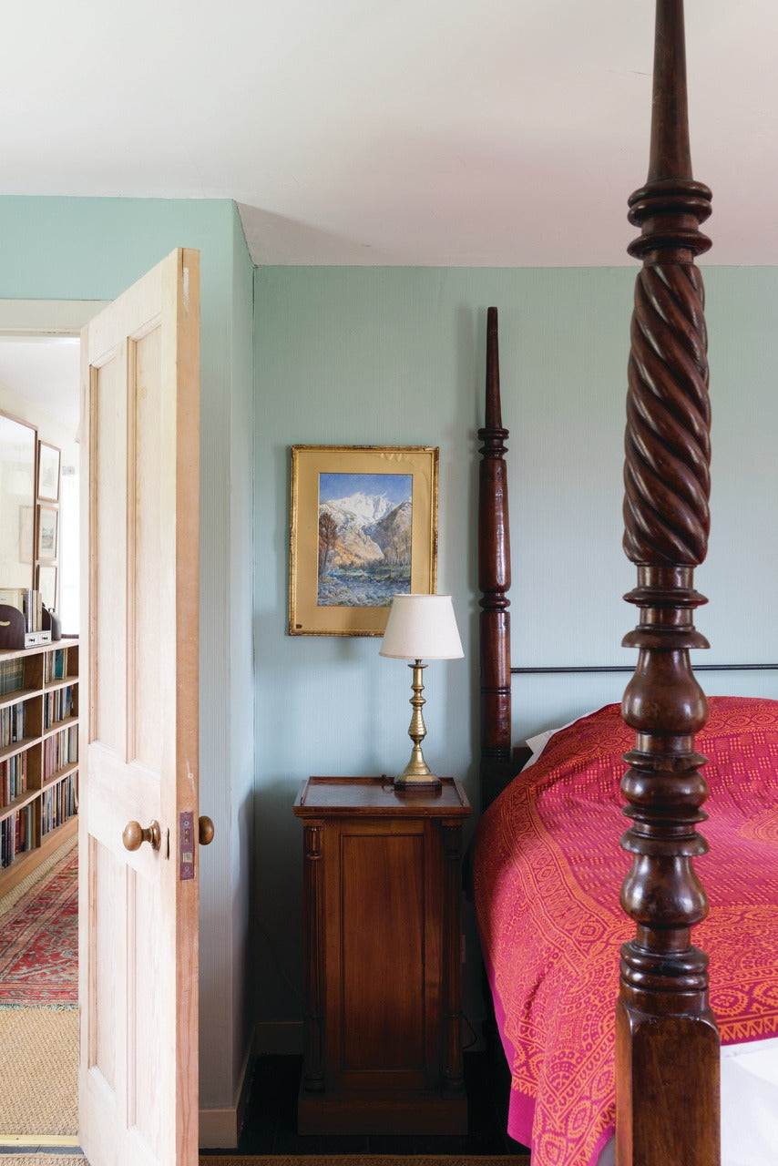 Farrow & Ball Green Blue (84) in een interieur