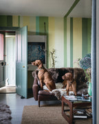 Farrow & Ball Cooking Apple Green® (32) Tester in een interieur
