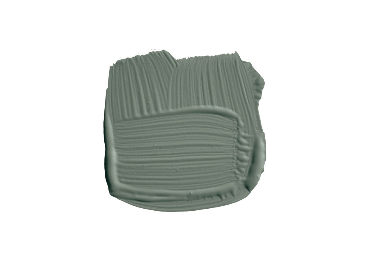 Farrow & Ball Green Smoke® (47) Tester penseelstreek
