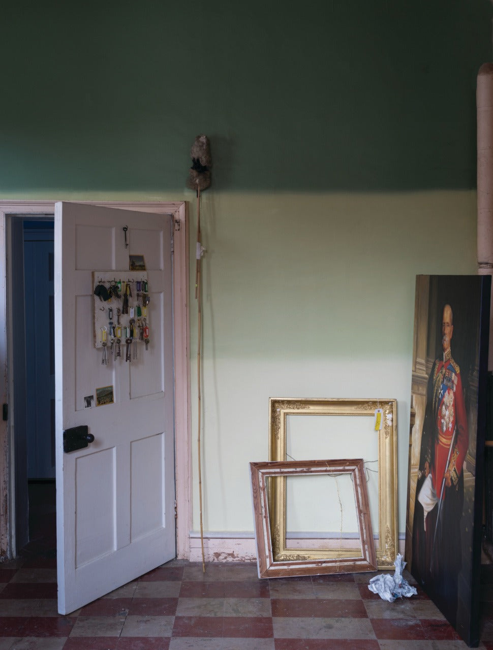 Farrow & Ball Tunsgate Green (250) in een interieur