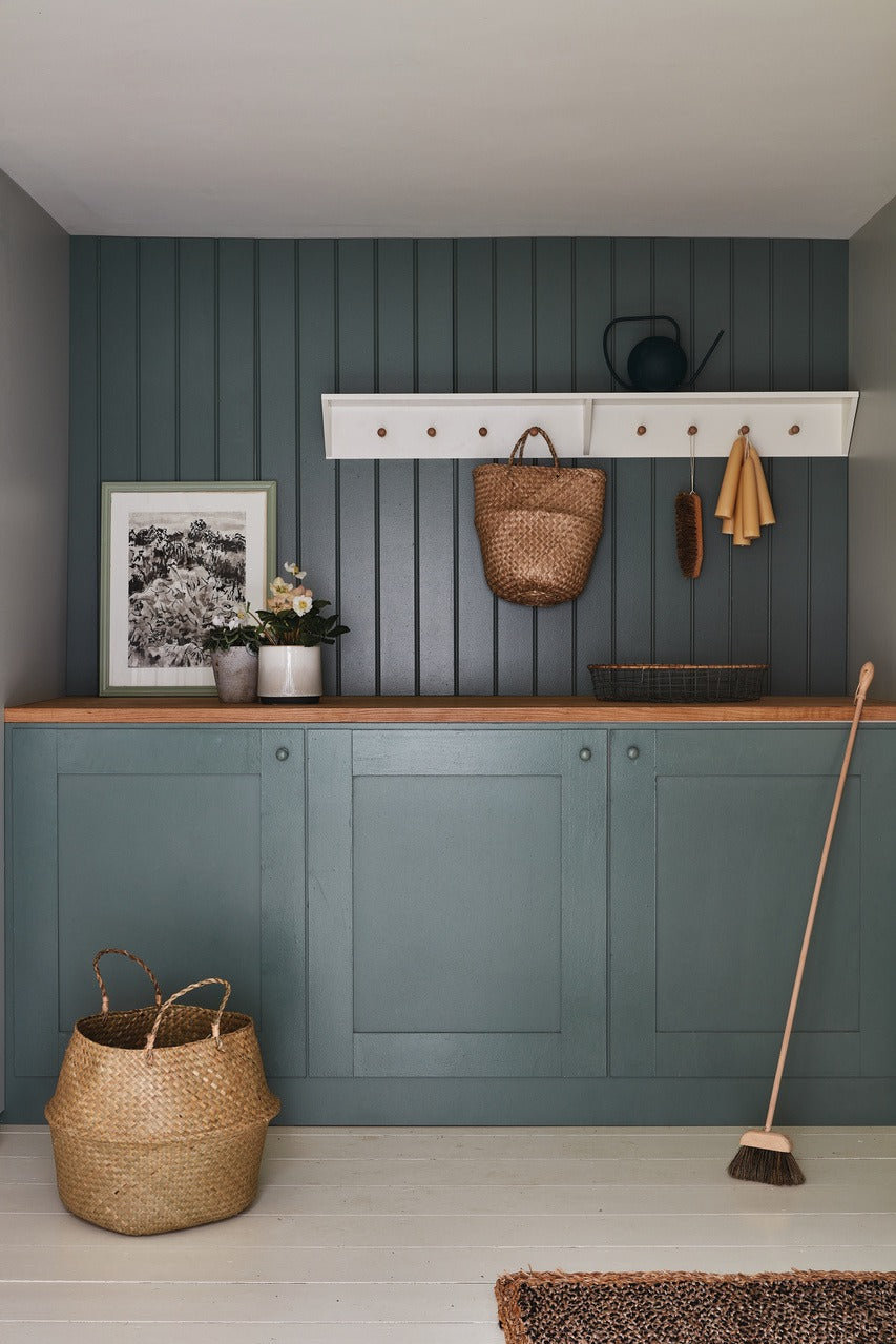 Farrow & Ball Light Blue (22) in een interieur