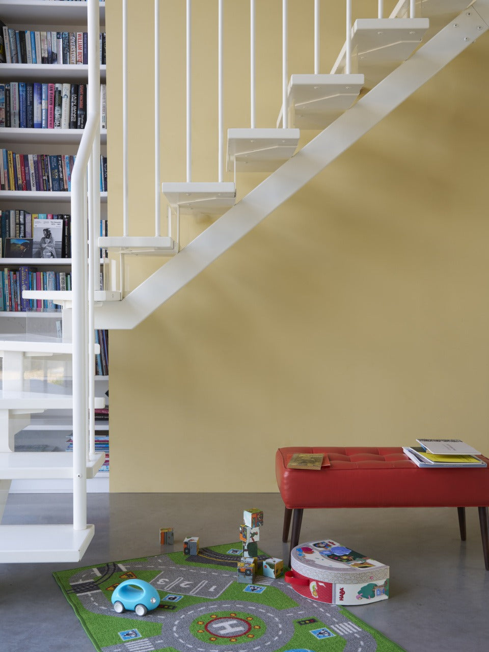 Farrow & Ball Hay (37) Tester in een interieur