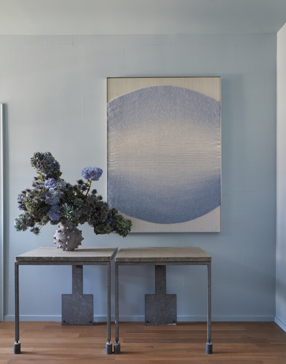 Farrow & Ball Hazy (CC6) in een interieur