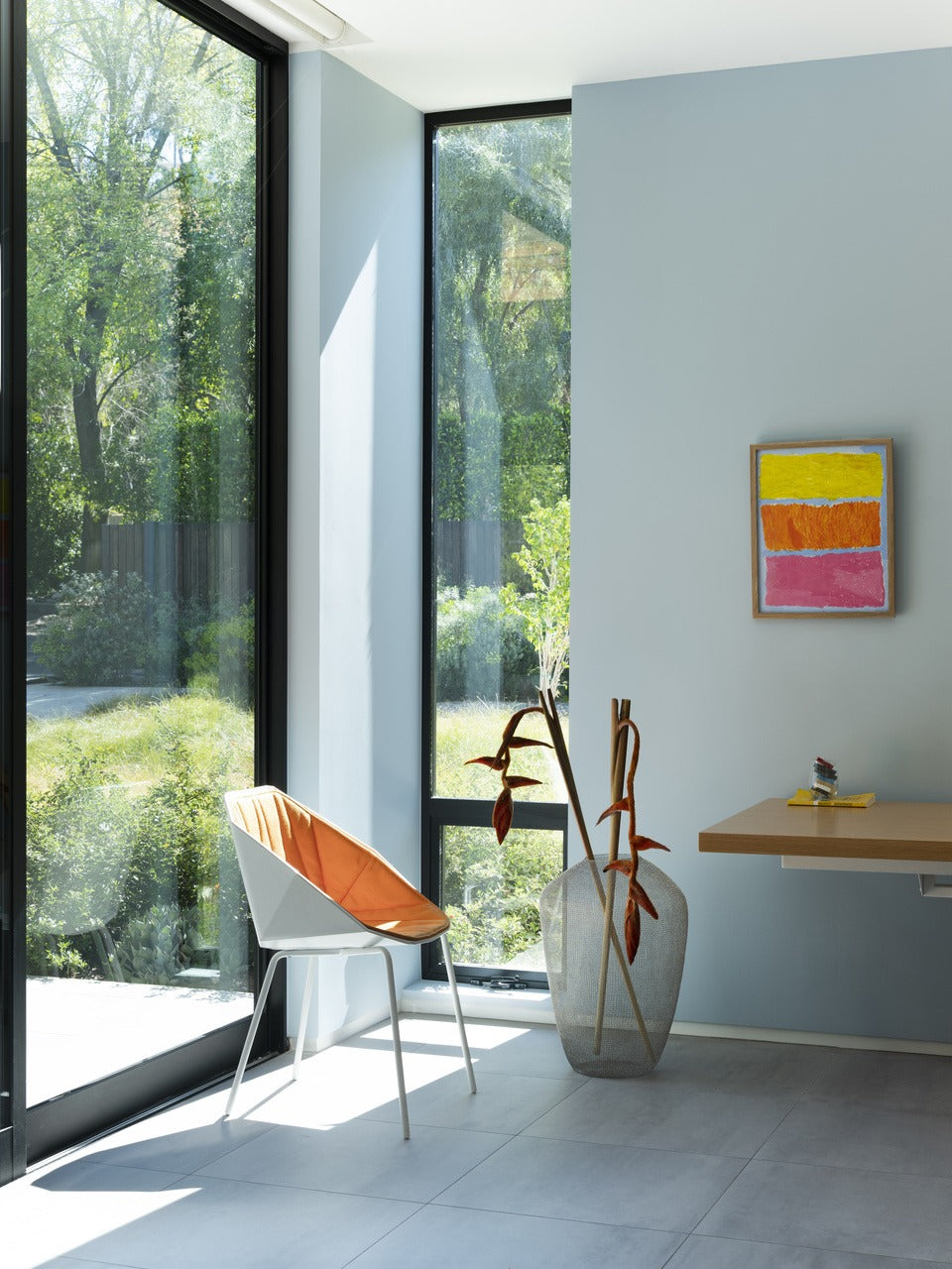 Farrow & Ball Hazy (CC6) in een interieur