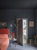 Farrow & Ball Hopper Head (305) Tester in een interieur