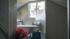Farrow & Ball Drop Cloth (283) in een interieur