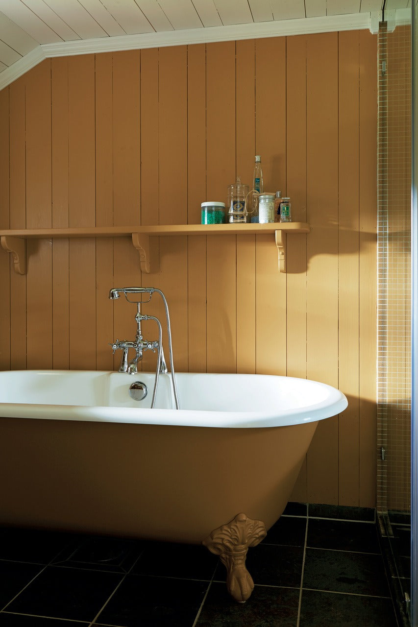 Farrow & Ball India Yellow (66) in een interieur